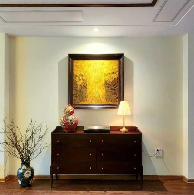 Tranh Sơn Mài Cây Bồ Đề Giác Ngộ Ngàn Năm Tuổi – Khổ Vuông 95x95cm