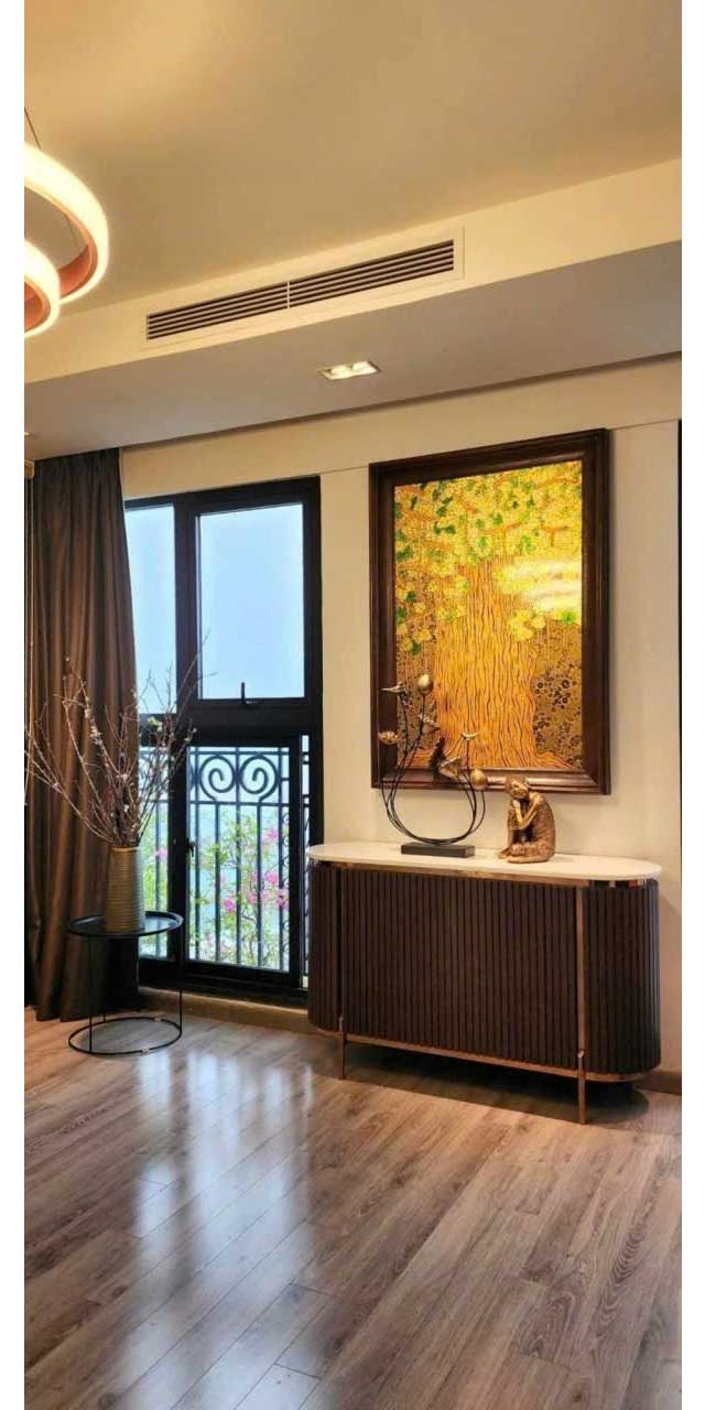 Tranh Sơn Mài Cây Bồ Đề Ngàn Năm Tuổi – Khổ Dọc 1.03m x 73cm