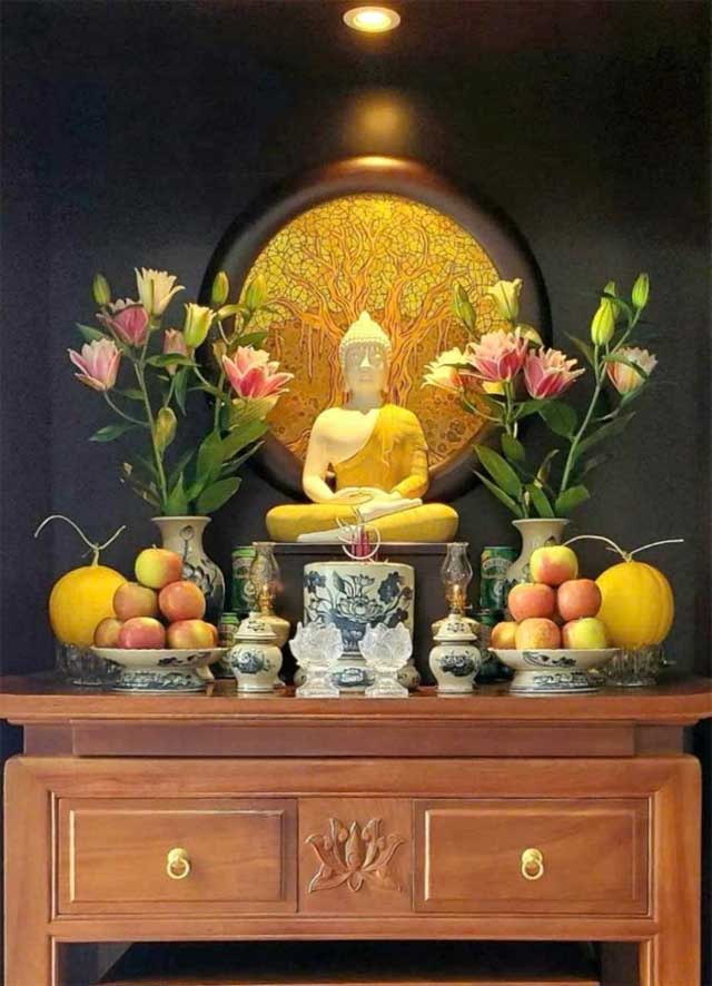 Tranh Sơn Mài Cây Bồ Đề Ngàn Năm Tuổi – Khổ Tròn 72cm